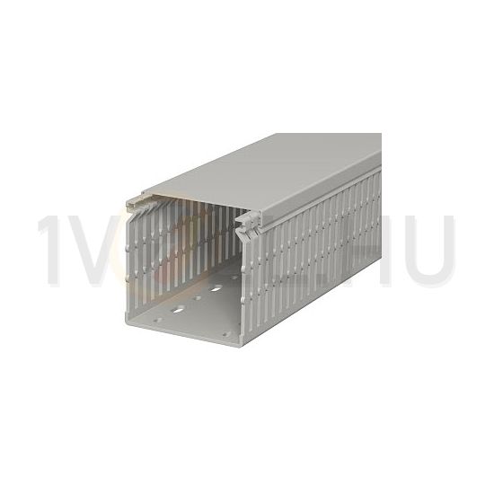 Perforált huzalozócsatorna 80mm x 80mm x 2000mm gránitszürke 12.5mm LK4 N 80080 OBO-BETTERMANN - 6178231