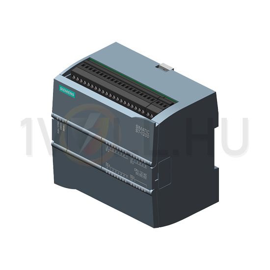 PLC logikai vezérlő CPU kompakt 14DI 10DO 2AI 20.4-28.8V/DC SIMATIC S7-1200 SIEMENS - 6ES7214-1AG40-0XB0