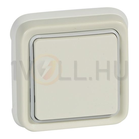Plexo 101 1P kapcsoló betét teljes fedéllel fehér süllyesztett IP55 1- billentyű/gomb LEGRAND - 069851