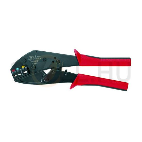 Présfogó szigeteletlen saruhoz kábelsaru/-összekötő-hoz 0,5-6mm2 CRIMPER 6 I Weidmüller - 9040450000