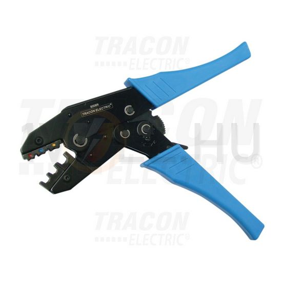 Présfogó szigetelt kábelsaruhoz kábelsaru/-összekötő-hoz 2,5-6mm2 trapéz-présforma TRACON - 9006R