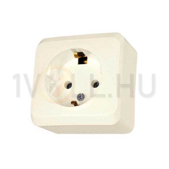 Prima 162 dugalj bézs IP20 falonkívüli csavaros Schneider - WDE001180