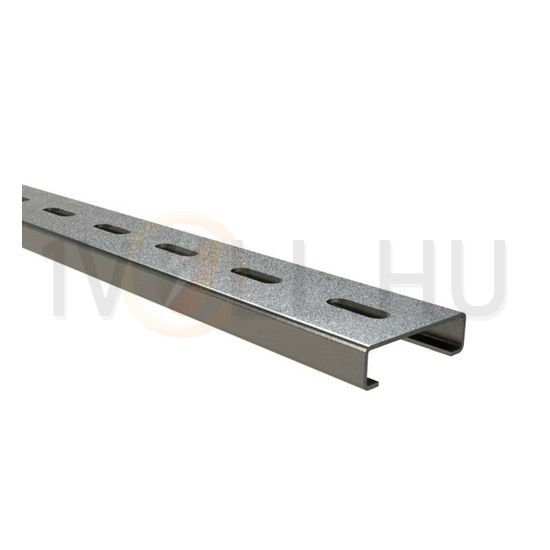 Profilsín perforált 3m C-profil 35mm x 14mm szalaghorganyzott acél 1.5mm-va/anyag RA35 GS BASOR - 200237