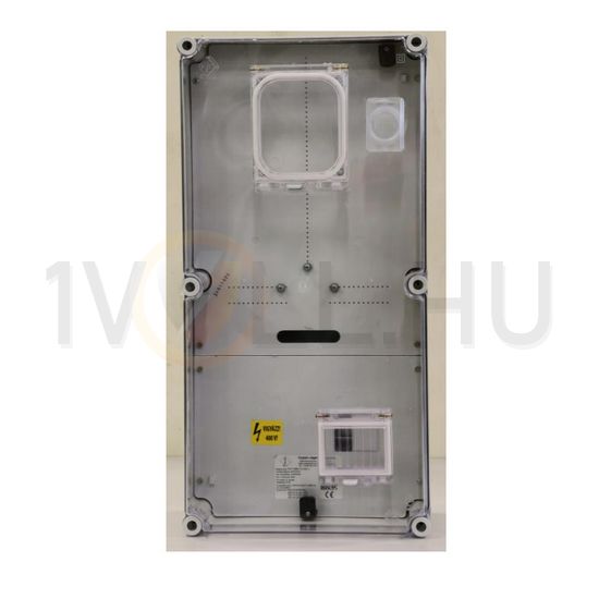 1/3F mérőszekrény 1xM63.80A szabadvezetékes 1-szintes 1-mérőhely 1M PVT 3060 Fm-SZ Csatári Plast - CSP24.E162