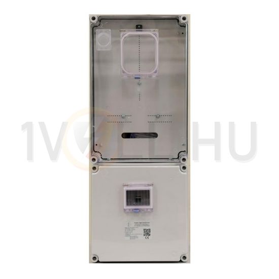 1/3F mérőszekrény 1xM63.80A szabadvezetékes 1-szintes 1-mérőhely PVT 3075 Fm-SZ-U Csatári Plast - CSP24.E123