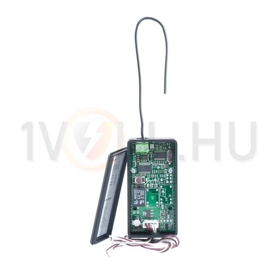 Rádiós vevő kapuhoz 1csatorna 433MHz HCS ugrókód univerzális dobozos  UNI1-433 OVERGATE