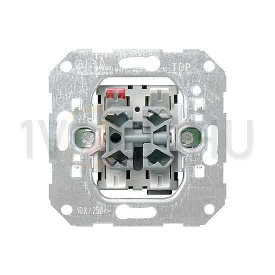 Redőnymozgató betét adapterrel R105 1P kapcsoló billentyűs műanyag GIRA - 015900