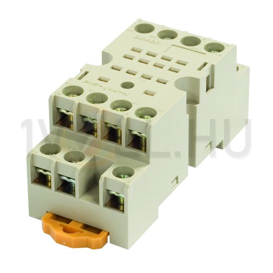 Reléfoglalat MY4/H3YN/G3F-hez csavaros DIN (kalap)sín 35mm 15-tűs PYF14A-N OMRON - 168911