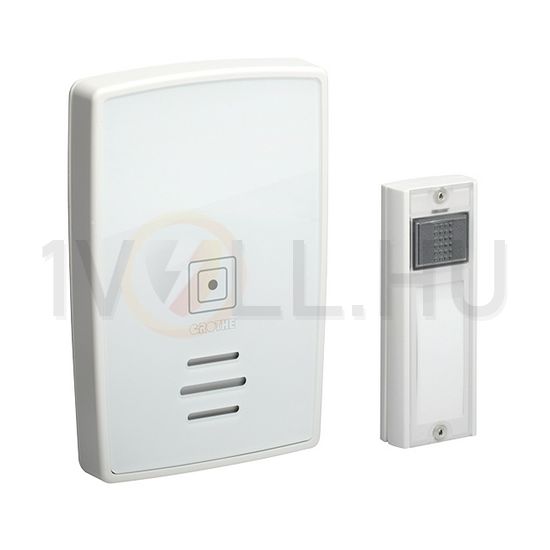 RF dallamcsengő szett 36dallam 3x1,5V/AA(nélkül) 250m-hatótáv 82dB fehér POLO 100 ws/ws GROTHE - 43251