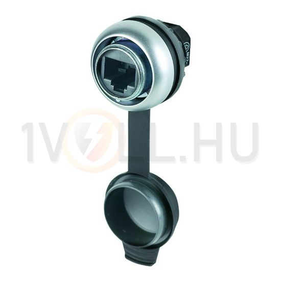 Adatcsatlakozó d22 előlapba RJ45/8(8) Cat.5e  M22-RJ45-SA EATON - 107413