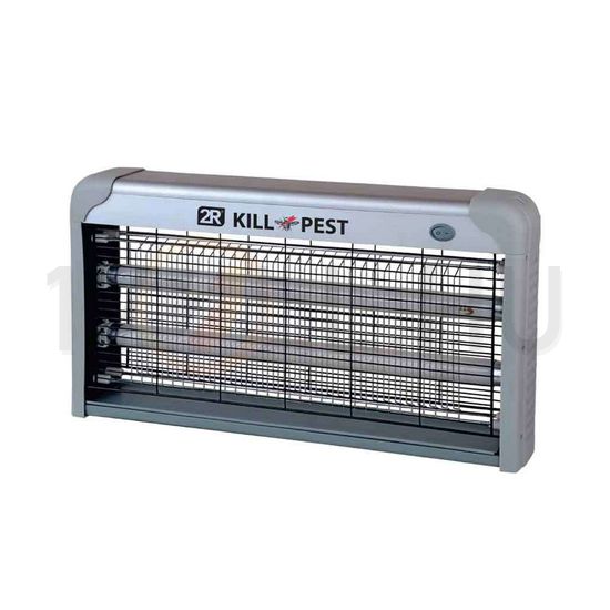 Rovarcsapda elektromos 2x20W 640x255x70mm IP20 áramvezető elektróda-elvű KILL PEST 2R LED - 00025