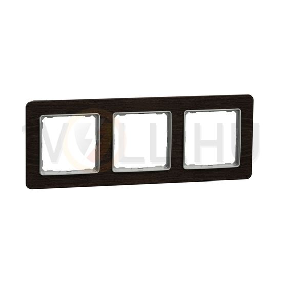 SednaElements keret wenge 3-es vízszintes és függőleges műanyag Schneider - SDD381803