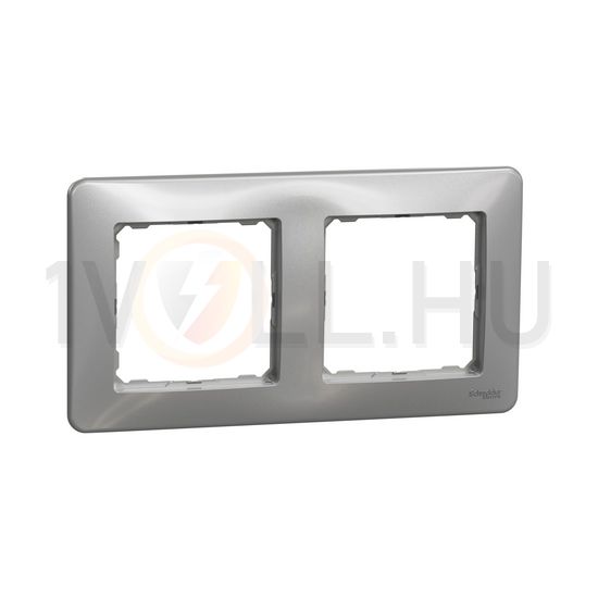 SednaDesign keret 2-es vízszintes és függőleges műanyag alumínium Schneider - SDD313802