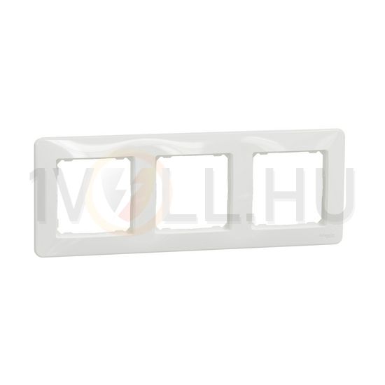SednaDesign keret 3-es vízszintes és függőleges műanyag fehér Schneider - SDD311803