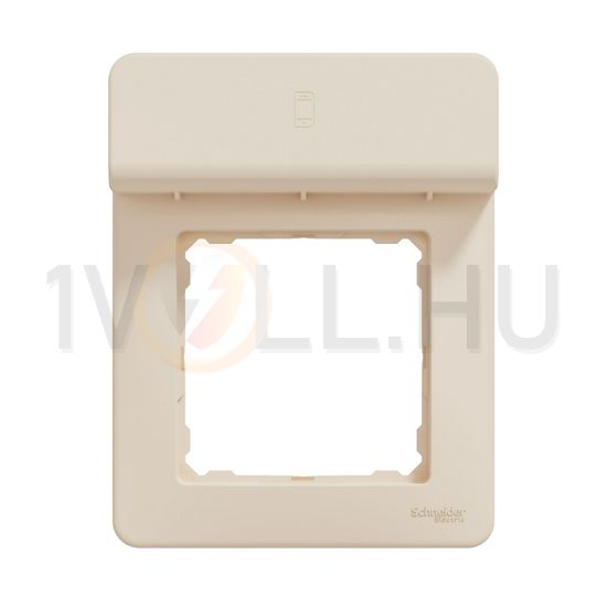 SednaDesign keret mobiltartóval 1-es vízszintes műanyag bézs kezeletlen PRODAX Schneider - SDD312809