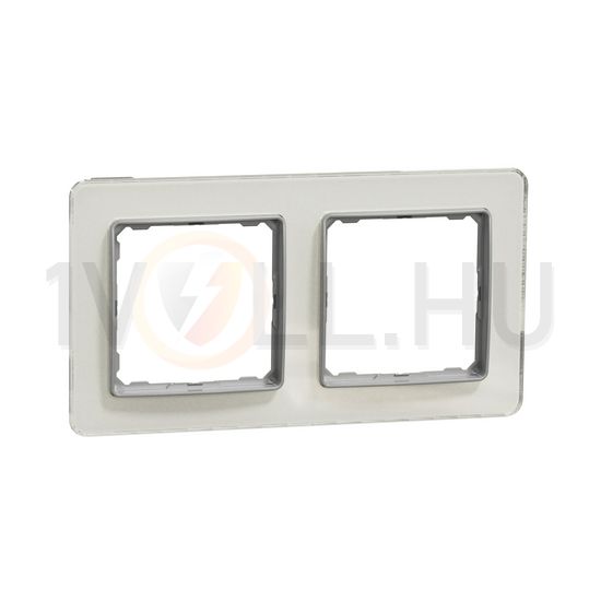 SednaElements keret opál 2-es vízszintes és függőleges műanyag Schneider - SDD360802