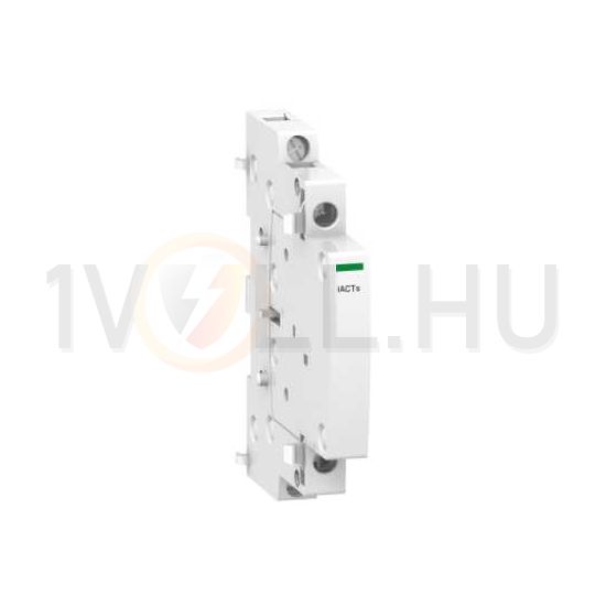 Segédérintkező blokk CT-hez 1-z 1-ny 2A/AC15/230V oldalra szerelhető ACTI9 iACTS Schneider - A9C15914