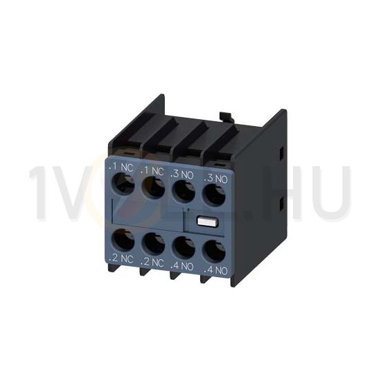 Segédérintkező blokk homlokoldali 3RH(T)2--höz 2z 2ny 6A/AC15/230V csavaros SIRIUS SIEMENS - 3RH2911-1HA22