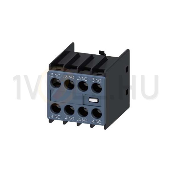 Segédérintkező blokk homlokoldali 3RH(T)2--höz 4z 6A/AC15/230V csavaros SIRIUS SIEMENS - 3RH2911-1FA40