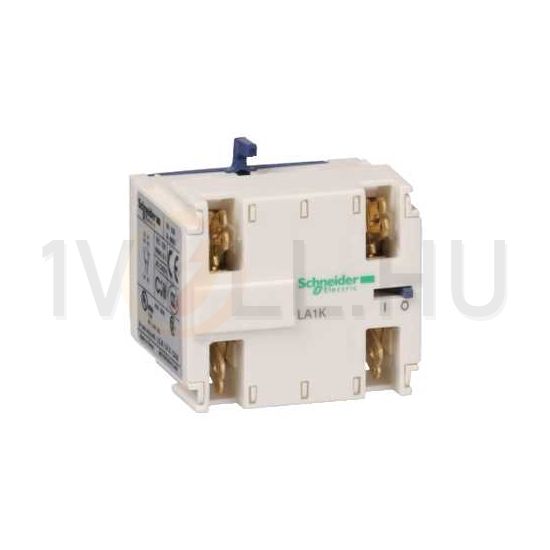 Segédérintkező blokk K-hoz előlapra rádugható 2-z 10A/AC15/230V csavaros TeSys LA1-K Schneider - LA1KN20