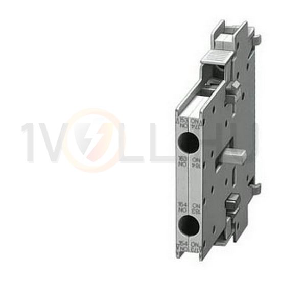 Segédérintkező blokk S00-12-höz 2v 1z 1ny 6A/AC15/230V oldalra csavaros SIRIUS SIEMENS - 3RH1921-1EA11