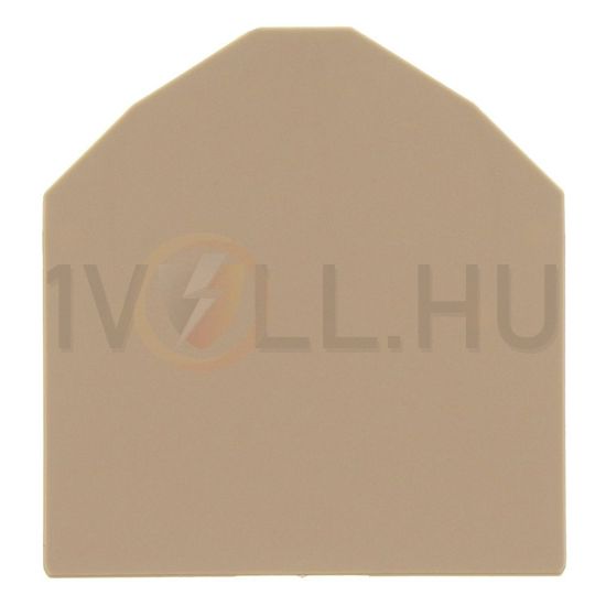 Sorkapocs elválasztólap RK16 sorkapocshoz bézs 1.5mm-va TW 16 BG CONTA-CLIP - 2105.2