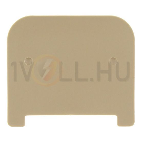 Sorkapocs elválasztólap bézs 1.5mm-va TW 2,5-10 BG CONTA-CLIP - 2002.2