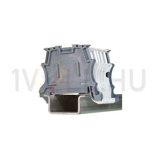 Sorkapocs végbak TS35 csavarmentes műanyag szürke Viking3 LEGRAND - 037510