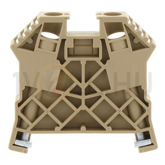 Sorkapocs végbak TS35 csavaros műanyag bézs ES 35/2/K BG CONTA-CLIP - 2826.2