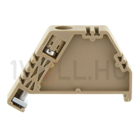 Sorkapocs végbak TS35 csavaros műanyag bézs ES 35 BG CONTA-CLIP - 2005.2