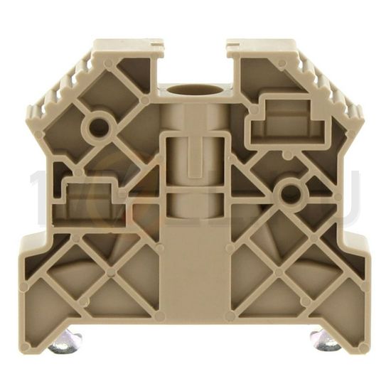 Sorkapocs végbak TS35 csavaros műanyag bézs ES 35/K/ST BG CONTA-CLIP - 2828.0