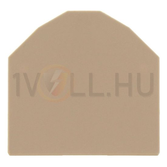 Sorkapocs véglap RK16 sorkapocshoz bézs 1.5mm-va AP 16 BG CONTA-CLIP - 2104.2