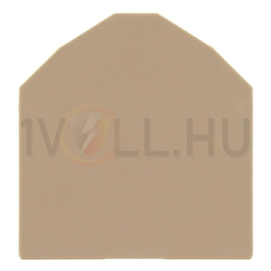 Sorkapocs véglap RK35 sorkapocshoz bézs 1.5mm-va AP 35 BG CONTA-CLIP - 2116.2