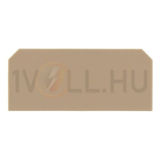 Sorkapocs véglap STK1,TK2 sorkapocshoz bézs 1.5mm-va AP SI-1 BG CONTA-CLIP - 2046.2