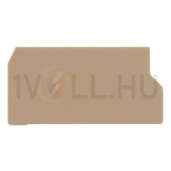 Sorkapocs véglap STK2,STK2/K sorkapocshoz bézs 1.5mm-va AP/SI-2 BG CONTA-CLIP - 2186.2