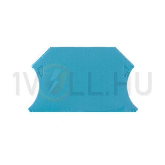 Sorkapocs véglap kék 1.5mm-va WAP 2.5-10 BL Weidmüller - 1050080000