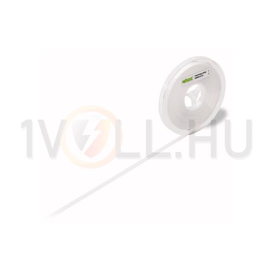 Sorkapocsjelölő tekercs feliratozható 11mm széles 50 m/tekercs vízszintes és függőleges WAGO - 2009-110