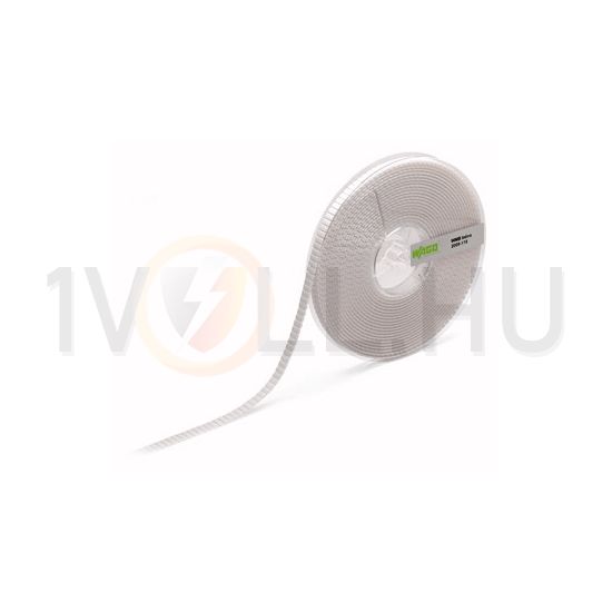 Sorkapocsjelölő tekercs feliratozható nyújtható 5-5,2mm 1500 db/tekercs fehér 5mm-modultáv WAGO - 2009-115