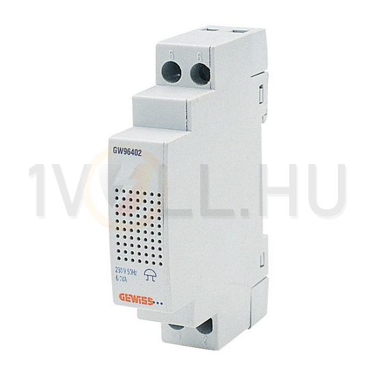 Sorolható csengő 84dB 230V AC IP20 1M 90 AM GEWISS - GW96402