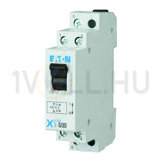 Sorolható I-O vezérlőkapcsoló 3z 16A 230V AC 1M Z-S/3S EATON - 248334