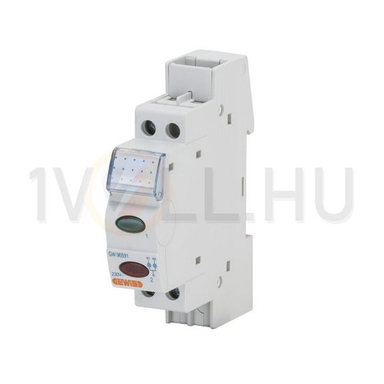 Sorolható jelzőlámpa piros-zöld LED 230V AC 0.8W 1M 90AM GEWISS - GW96591