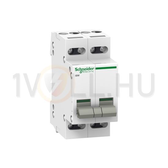 Sorolható szakaszoló Be-Ki kapcsoló 3P 20A 415V AC 3M 3z Acti9 iSW Schneider - A9S60320