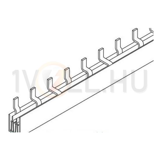 Sorolósín csapos 3F 3P 220A 36M 36mm2 1000mmx szigetelt 12-készülék 4kV S-3L-27-1000/36 Pollmann - 2226301