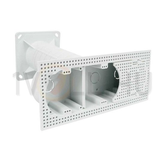 Süllyesztett szerelvénydoboz hőszigetelésbe műanyag 231mmx 120mm 247mm szürke KEZ KOPOS - KEZ-3_KB