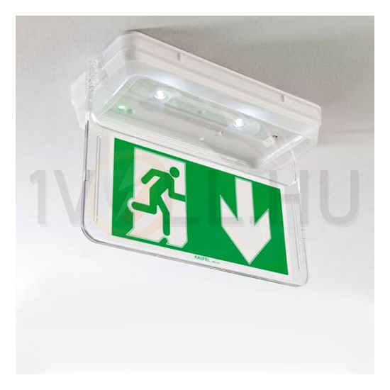 Süllyesztőkeret álmennyezetbe XT100E-vészvilágítóhoz fehér műanyag 240mm 445mm x 75mm x ABB - 7TCA091360R0486