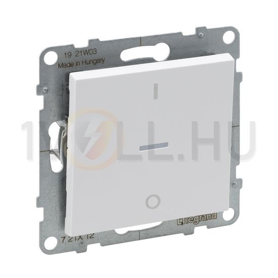 Suno 102 2P kapcsoló (O-I) 102 2P kapcsoló kezelőelem fehér süllyesztett csavaros IP20 LEGRAND - 721112