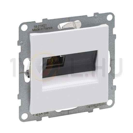 Suno adatcsatlakozó dugalj STP RJ45 8(8) Cat6A(IEC) fehér LEGRAND - 721158
