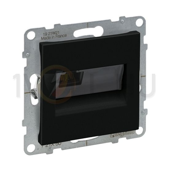 Suno adatcsatlakozó dugalj UTP RJ45 8(8) Cat5e fekete LEGRAND - 721450