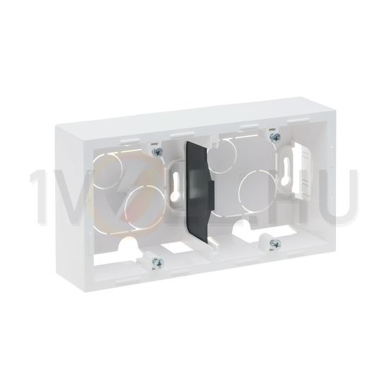 Suno kiemelődoboz 2-egység vízszintes és függőleges fehér téglalap műanyag IP2X LEGRAND - 721195