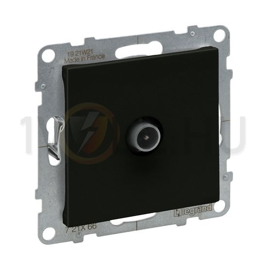 Suno TV 1-kimenet végzáró süllyesztett 10dB/860MHz fekete LEGRAND - 721466